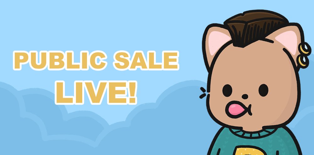 popcatsnft's tweet photo. Public sale is live!Gas is low!Grab your Pop Cats and earn token $POPMEOW. #nft #popcatsnft #NFTcollectibles https://t.co/Q4g7hfN8jd