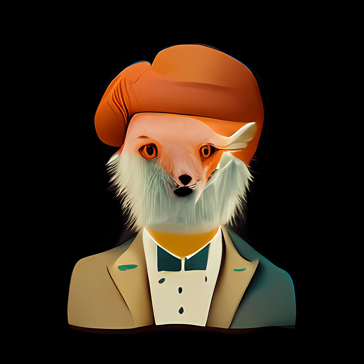 ghoulsngans's tweet image. We've added a new !emoji command to our discord bot that lets ghoul holders transform any standard emoji by describing what they want it to become. These turn this dapper fellow🤵 into a hedgehog, fox, llama, and barn owl.