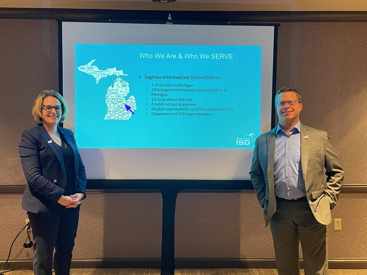 MAASE4ALL's tweet photo. MAASE members @SenkowskiErin and @DaveKrantz from @SaginawISD did a fantastic job presenting at @casecec this week. Thank you both for sharing your success leading during challenging times! #case2021 #wekeepleading https://t.co/fzzA8fdohT