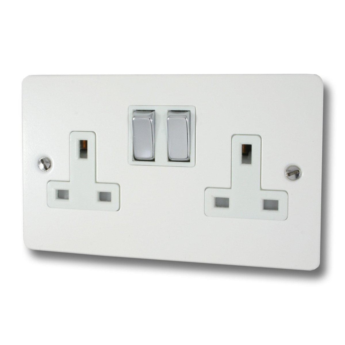 socketstore's tweet image. We have a large range of Flat White sockets and switches available online. 

These have the option of white, polished chrome or polished brass switches. 

Take a look online: socketstore.co.uk/products/socke…

#whitesocket #brassdecor
