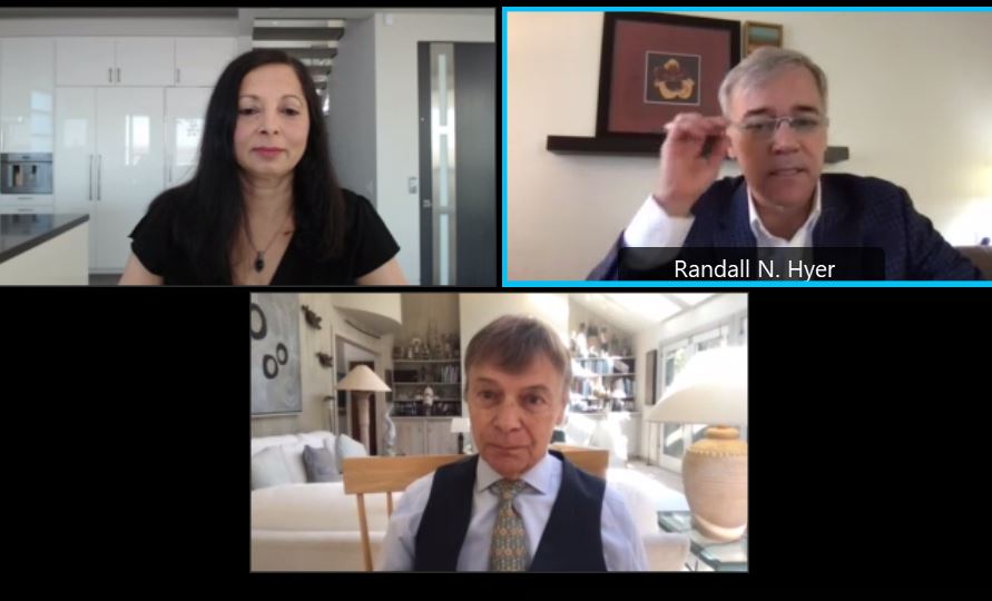 ACCinTouch's tweet photo. Happening Now! Coffee With the ACC President is live w/ Dr. @ditchhaporia &amp; guests Randall Hyer, VP, 🌎 Medical Affairs, Moderna, &amp; Vincent Covello, founder &amp; Director of the Center for Risk Communication. ☕ Pour a cup &amp; join us now here: https://t.co/uxVgHNVB9B

#CardioTwitter https://t.co/z8uAF0cCfN