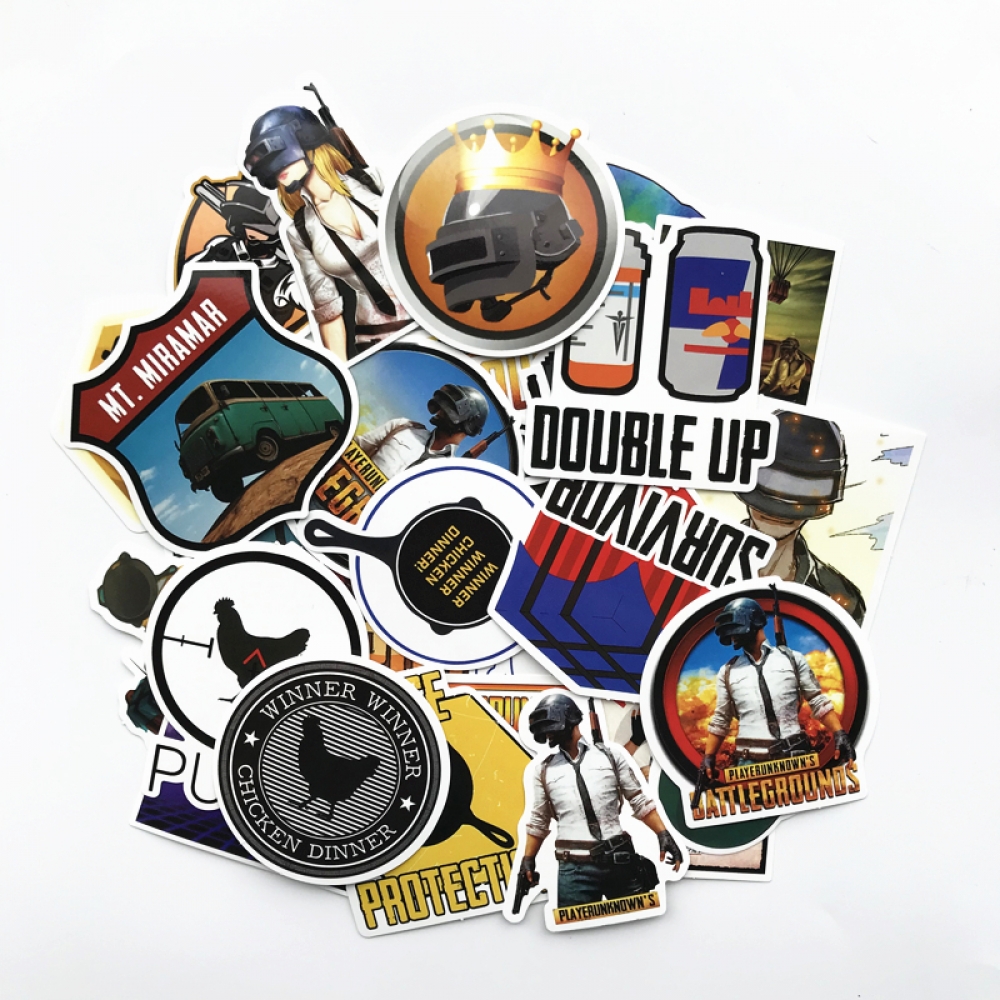 eGadgetSmart1's tweet photo. 29Pcs/lot Playerunknows PUBG Game Stickers For Car Laptop Luggage
Cuz we're addicted to cool gadgets!
Buy for just $8.95
https://t.co/egr3mzn9RQ
#smartgadgets #coolelectronics #lifehacks #lifestyle https://t.co/d7GV2Bskq5