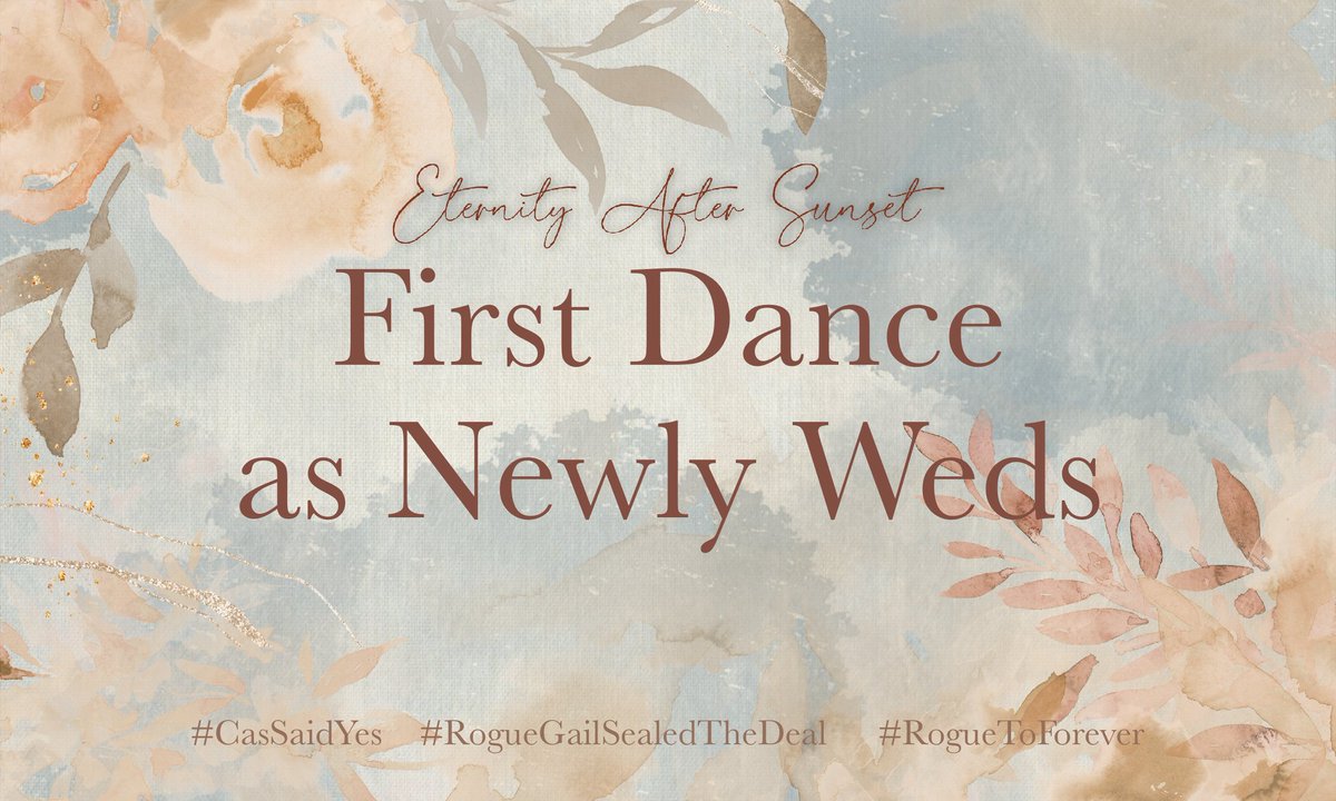 ㅤ   ⠀
    FIRST DANCE AS NEWLY WEDS

    #RogueGailSealedTheDeal
    #CasSaidYes
    #RogueToForever
    #TreasuringMomentsAtTMEvents
ㅤ