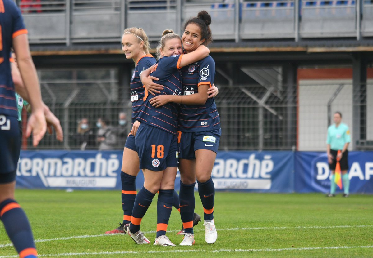 MontpellierHSC's tweet photo. 👩 MHSC 3-0 GPSO ISSY 92
Belle victoire des #FémininesMHSC à domicile face à Issy !
⚽️ Mpome 
⚽️⚽️ Fowler 

#MHSCGPSO https://t.co/eHyZOYaUIR