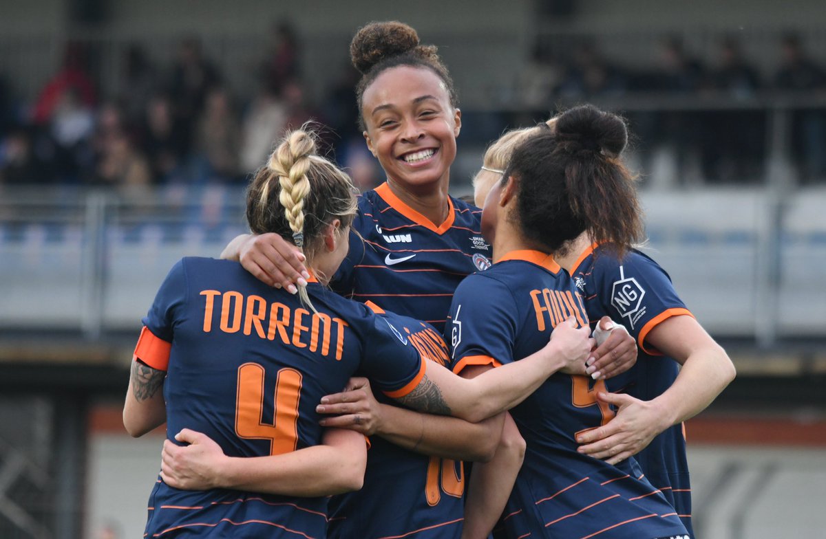 MontpellierHSC's tweet photo. 👩 MHSC 3-0 GPSO ISSY 92
Belle victoire des #FémininesMHSC à domicile face à Issy !
⚽️ Mpome 
⚽️⚽️ Fowler 

#MHSCGPSO https://t.co/eHyZOYaUIR