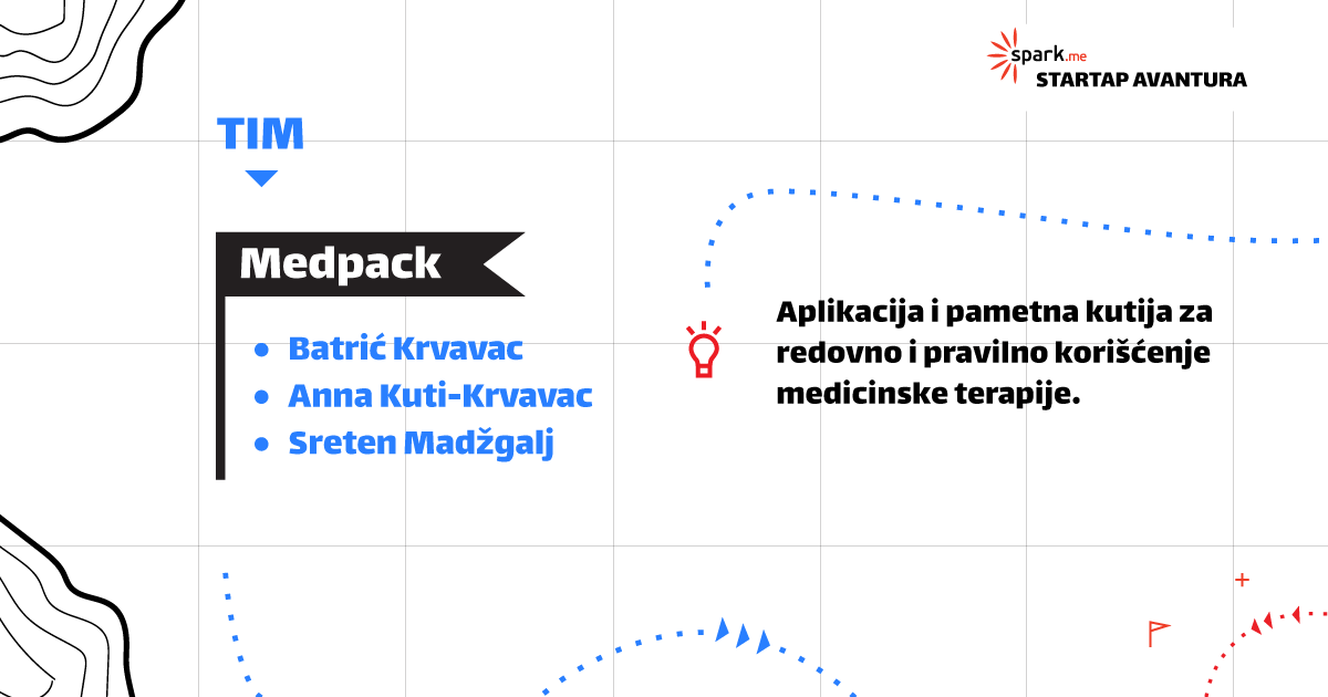DigitalizujMe's tweet photo. Druga ekipa je #Medpack, a članovi ovog tima su uočili problem neredovnog ili nepravilnog korišćenja medicinske terapije. 💊 U cilju pridržavanja pravilnoj terapiji, i time dugoročnom povećanju kvaliteta života pacijenata, kreirali su aplikaciju i pametnu kutiju.🧵⬇️ https://t.co/tA8hfGQNMh