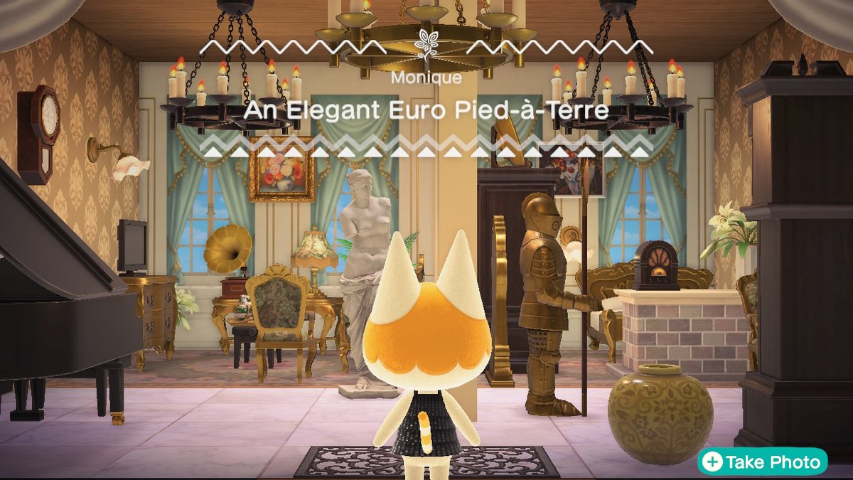 XistentialBiSis's tweet photo. Okay so HHP is so much more fun than I expected it to be?? I love the themes I've gotten so far! #ACNH #HHP https://t.co/i8YqRcz8aL