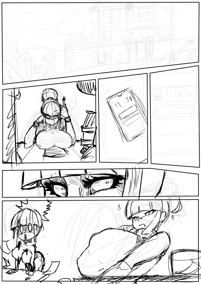 _BANGS_GANG_'s tweet photo. I'm on a potential comics project with Alexia, One Time Thing. Still at WIP state, but I will try to work again on this when I get more time!

#OneTimeThing #originalcharacter #comics #WIP https://t.co/Kag8J62NJs