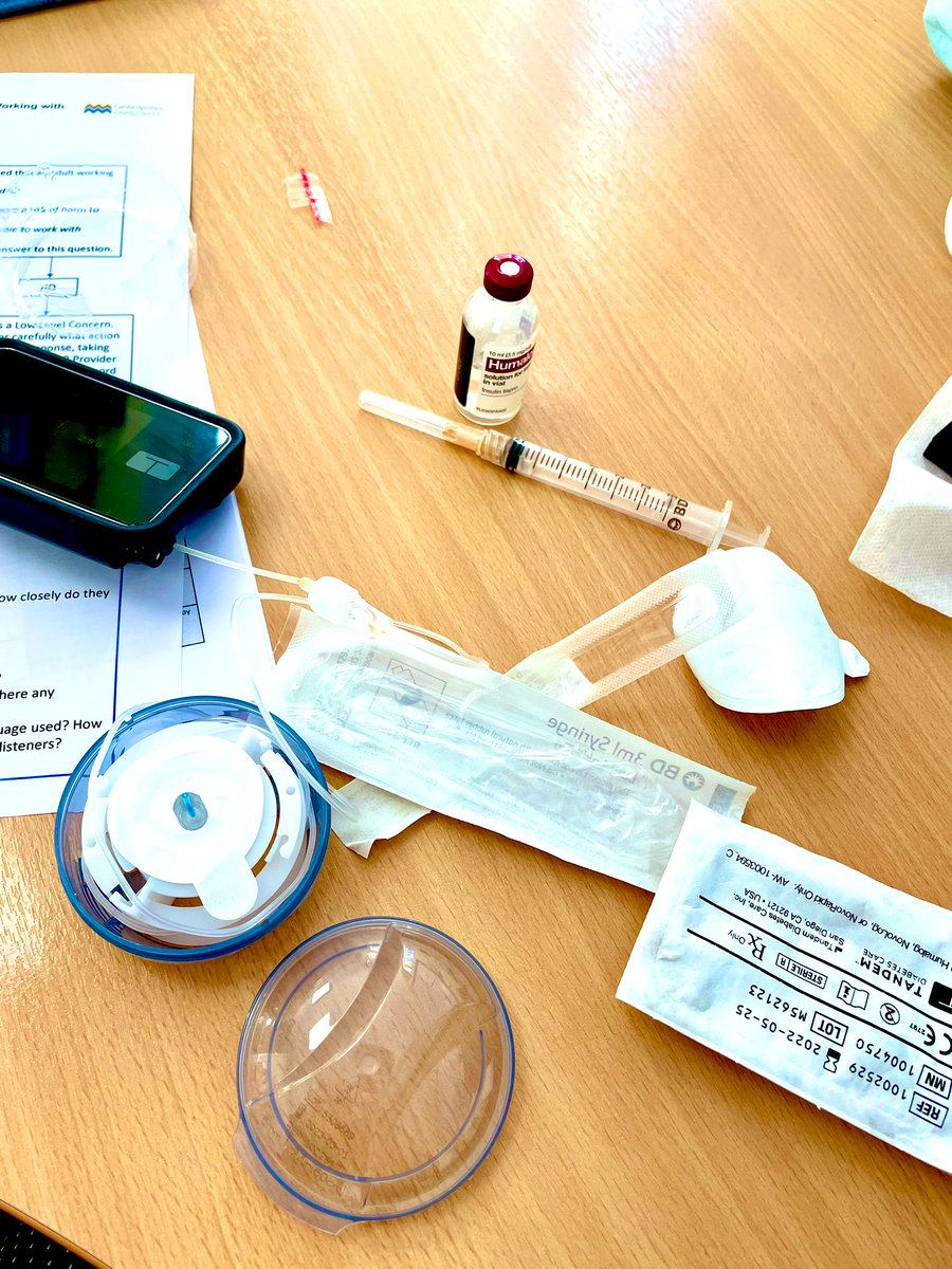 CambsBridge's tweet image. Diabetes Awareness Day/week/month. 🩸💉📈
This was my latest set change, made during a work zoom, under the desk. It ain’t glamorous, but it saves my life. 🤷🏼‍♀️ 
#grateful #tslim #dexcom #humalog 
#WorldDiabetesDay2021 #WorldDiabetesDay #DiabetesAwareness #diabetesmonth #GBDoc