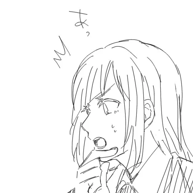 ひらめく三輪 