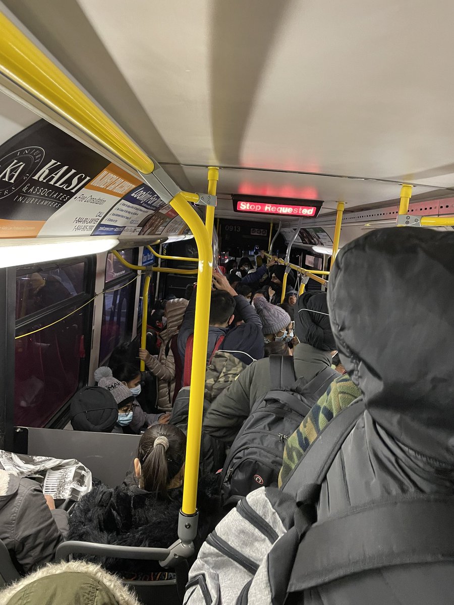bhavy_703's tweet photo. @MiWayHelps Good Morning MiWay, I am a passenger who travels everyday from 66S and 66N. This a usual scenario of 66N every night. The bus always full and to many people are left over. I am seeing this from past 2 months and everyday I have to think if I would catch the transit. https://t.co/MANpD6O85K