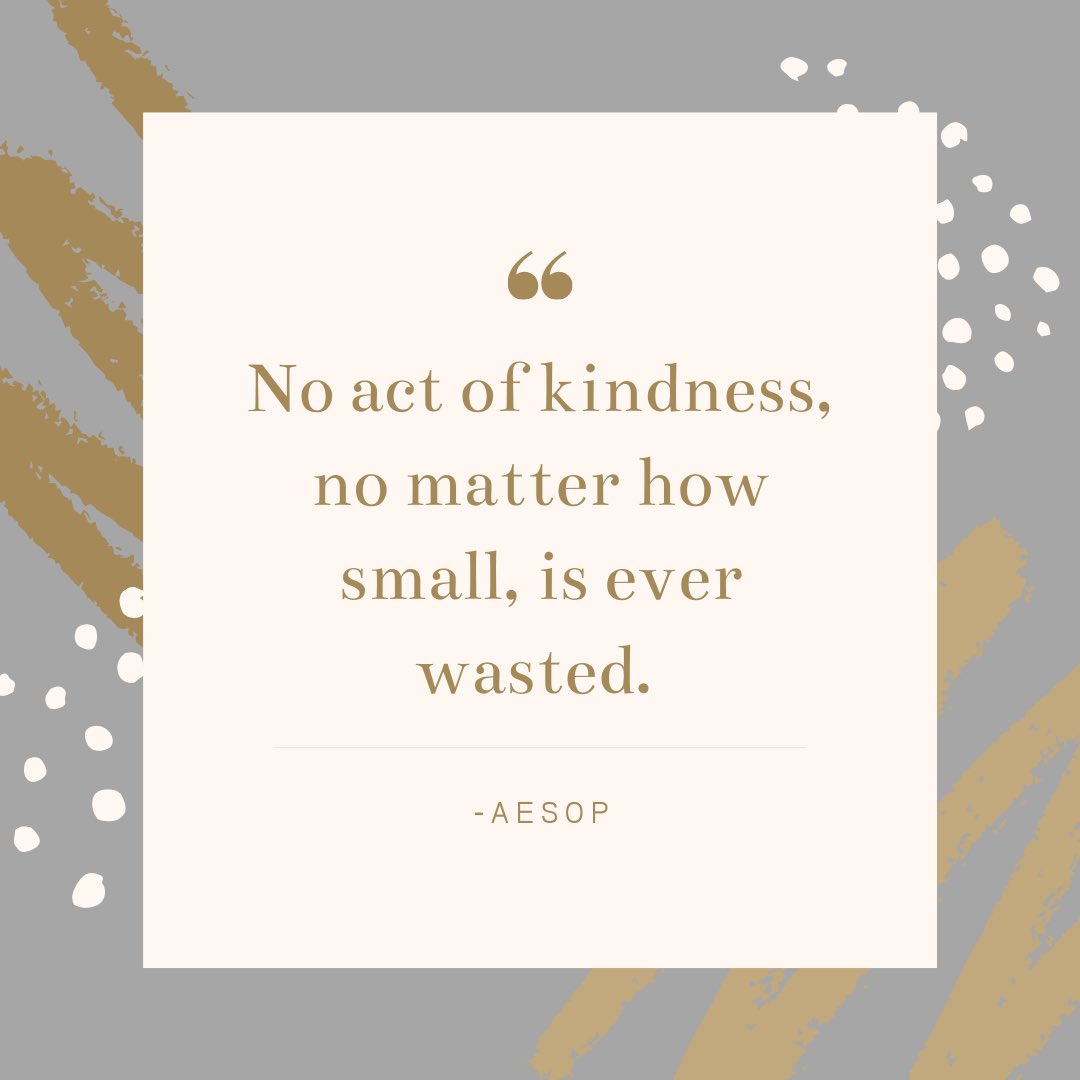 Happy World Kindness Day! We are so proud to be apart of such a wonderful community that gives back 🌎