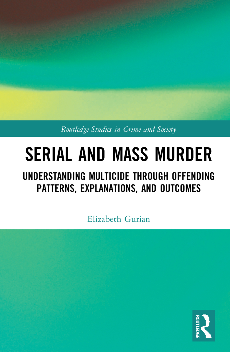 CJ_Editor's tweet photo. On the #ASC2021 program today, #Routledge author @E_A_Gurian, discussing #MassShootings & #LoneActorTerrorism: 5pm in Salon 7, 3rd Floor
See her new book here: https://t.co/DYpA3Qw8Fh
@ASCRM41 @HRWG_Official #SerialMurder #MassMurder #Multicide https://t.co/Mchlmt4Qva