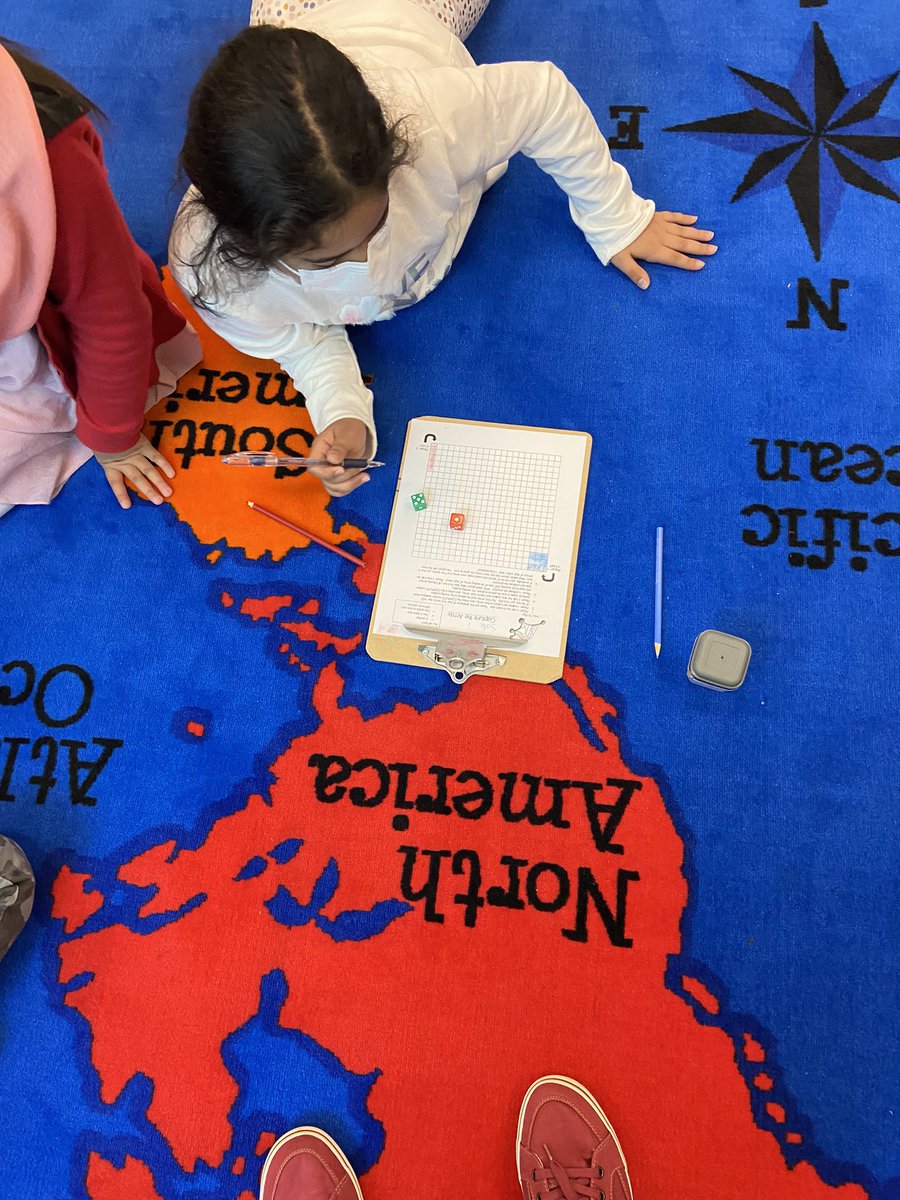 KrisGrasse's tweet photo. Playing Capture the Array. Multiplication and strategy…..#Brespanthertribe https://t.co/rJoCnIS0i3