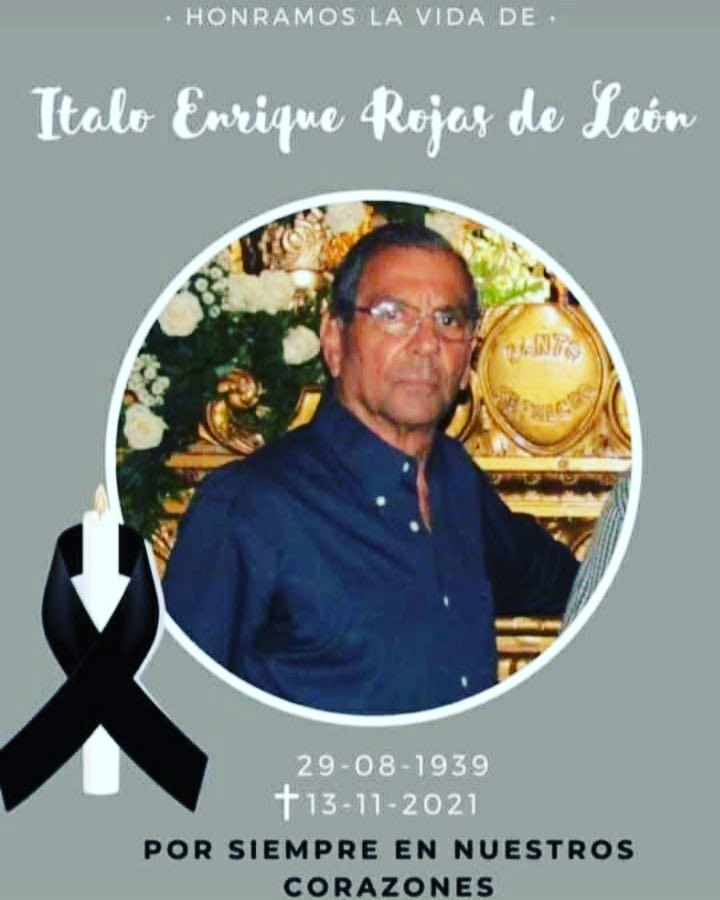 Lamentamos la desaparición de DON ITALO ROJAS DE LEON dueño de la emisora Radio Poderosa, seguidora por mucho tiempo de los equipos de COCLÉ en diferentes categorías, deseamos ⁦<a href="/FedebeisOficial/">Fedebeis Panamá</a>⁩ honre con 1 minuto de silencio HOY partido REMON CANTERA, nuestras condolencias