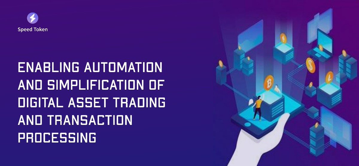 token_speed's tweet photo. SpeedFinance strives to streamline digital asset trading by making the process simplified and automated. Checkout our website https://t.co/VxVpsjmKix to know more!
#SpeedFinance #SpeedToken #Defi #Blockchain #Crypto https://t.co/WPoowcvNKM