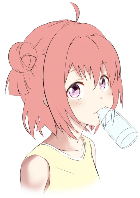 途中経過なのです…赤座あかりちゃん #ゆるゆり #イラスト #赤座あかり