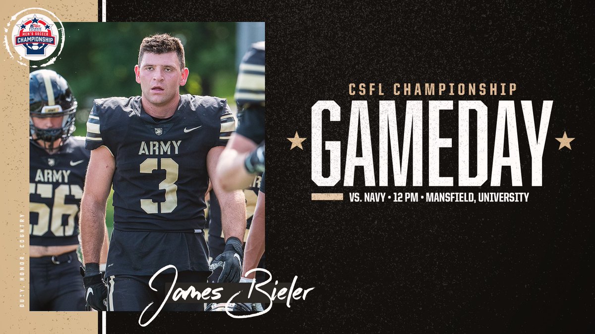 ArmyWP_SprintFB's tweet photo. CHAMPIONSHIP SATURDAY

🆚 #BEATNavy
⏰ 12 PM
🏟️ Mansfield University
📊 https://t.co/ygCm23EpFC
💻 https://t.co/3HdM6Jxq7d

#GoArmy https://t.co/RjzefniN2N