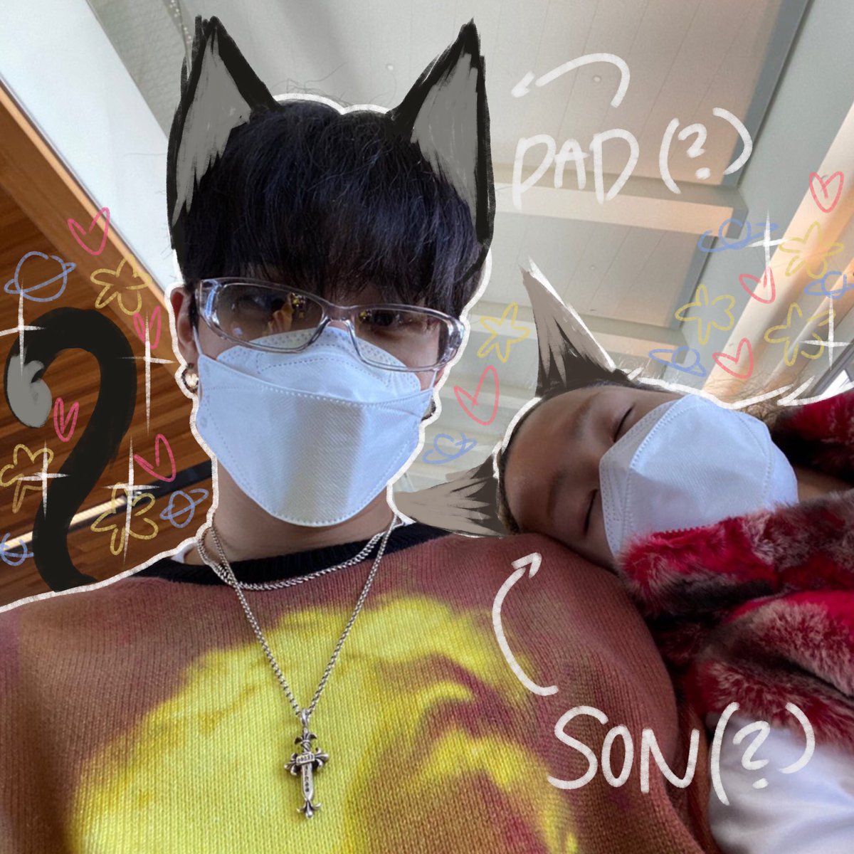 P1HDOODS's tweet photo. #P1Harmony #KEEHO #SOUL #소울 #기호 like father like son https://t.co/Fj8ltPMtrn