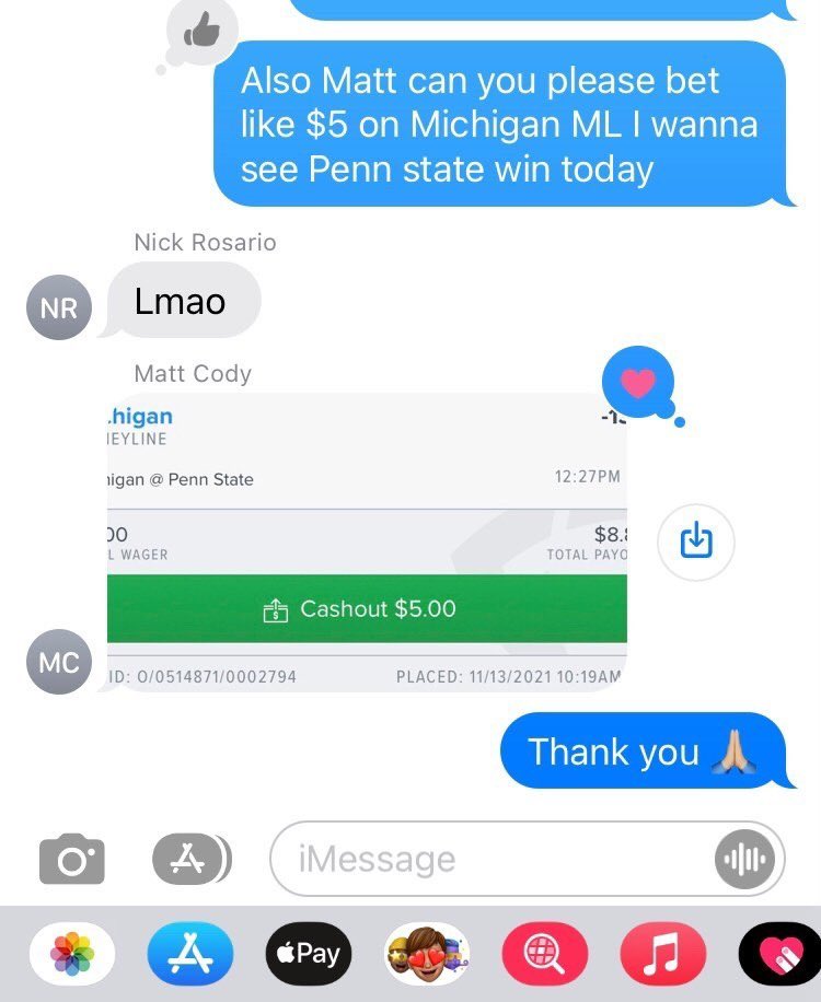 br_betting's tweet photo. When your friend can’t win a bet so you tell him to bet the other side 💀

(via hgoshorn1/IG) https://t.co/UU1VGmbvFJ