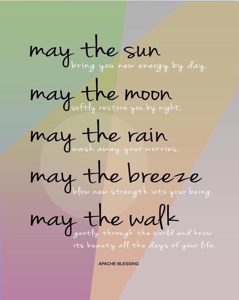DeirdreMunro's tweet photo. Sharing this beautiful #ApacheBlessing to you on #WorldKindnessDay #myomo 💚 @johnwalsh88 @optimalclamping @JennytheM @WhoseShoes @DrHoM_Carmel @JacqueGerrard @NaomiODonovan @sheena_byrom @smithgillianbl @Sally5881 @UCCMidwifery @hannahdahlen @AnthonyLongbone @MuddledDaddy https://t.co/CYjKuLwtbA
