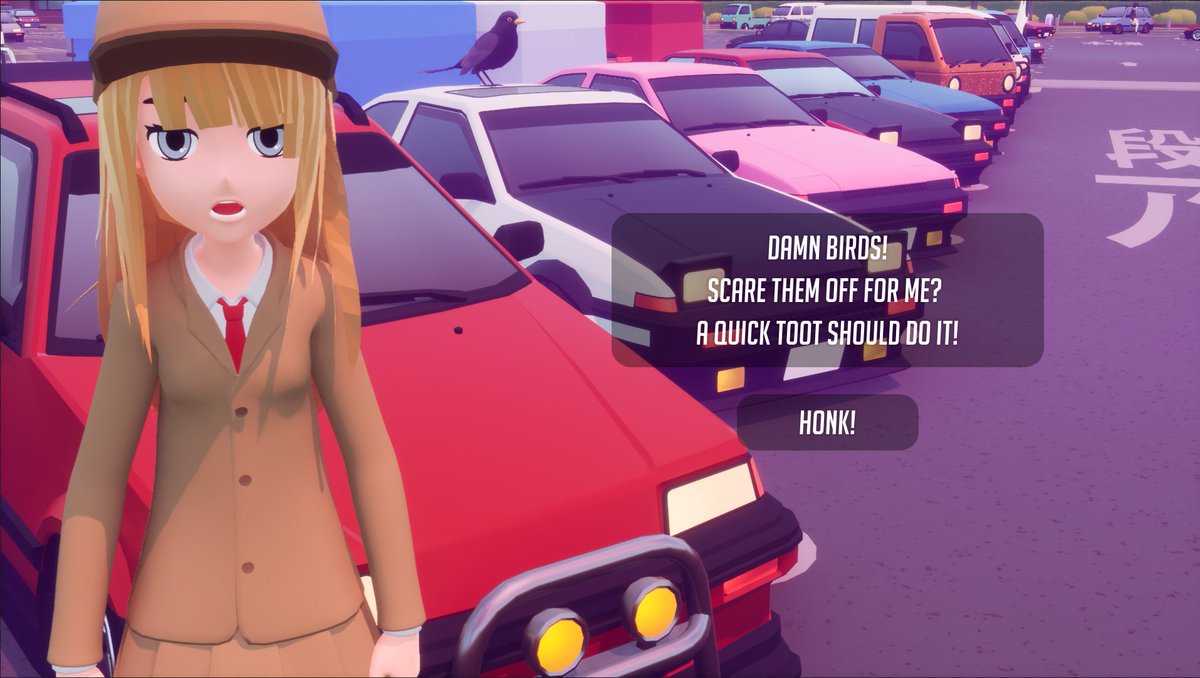 raisedbywoes's tweet photo. Some of the folks you might meet down *that* Parking Area.

#screenshotsaturday #UE4 #gamedev #JDM https://t.co/Z5gbysdvEk