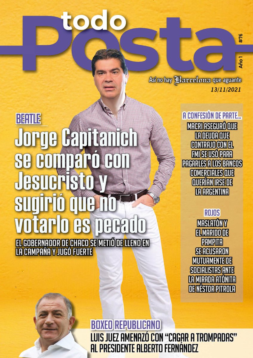 revisbarcelona's tweet photo. ¿Barcelona, ghostwriter de la realidad? 👻
➡ Lea gratis el nuevo número de #TodoPosta y saque sus propias conclusiones: https://t.co/Pd0oLzZzoK
#AsíNoHayBarcelonaQueAguante https://t.co/r1Ghn6roJP