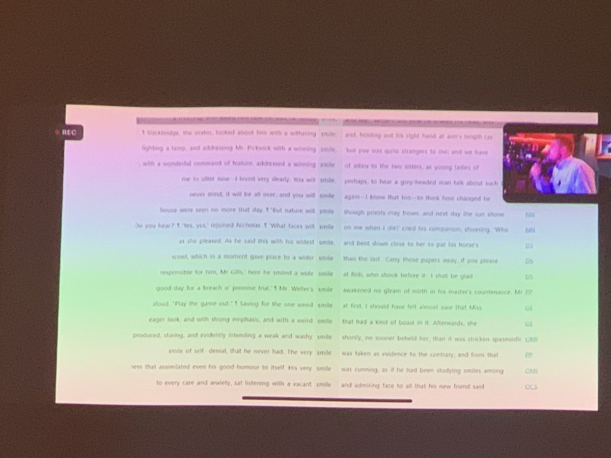 zssnas's tweet image. ‘Adjectives are great, but they are also our enemy.’ ‘Google is your answer for cliches’ ‘Even Dickens doesn’t describe the grass as green’ ‘Students don’t naturally create these word combinations’ The wisdom keeps coming! Superb session on syntax by @Xris32 #SuccessinEnglish