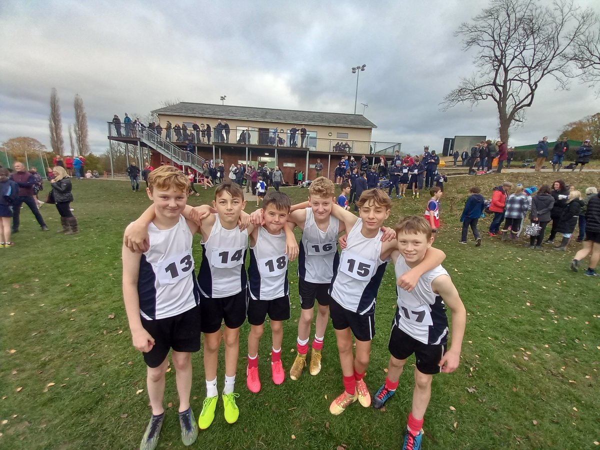 KevigsPE's tweet photo. Awesome performance by the Junior Boys at the ESAA Regional Cross Country Final in Sheffield. 2nd place for William Phillips and 3rd for William Sutton 👏 https://t.co/T7klcVy7En