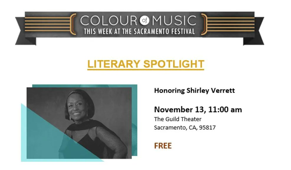 BuildBlack10's tweet photo. 2021 Colour of Music Festival Saturday, November 13, 2021 at 11:00AM (FREE).

The Guild Theater 
2828 35th Street 
Sacramento, CA 95817 https://t.co/okmXRhzWbS
