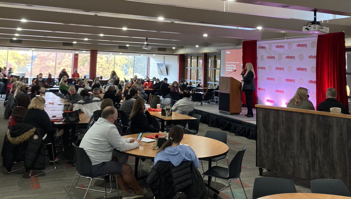 FrandsenWitt15's tweet photo. Great turnout for Visit Day @wittenberg. #SeizeYourLight #TigerUp https://t.co/kYTYUcbDWg