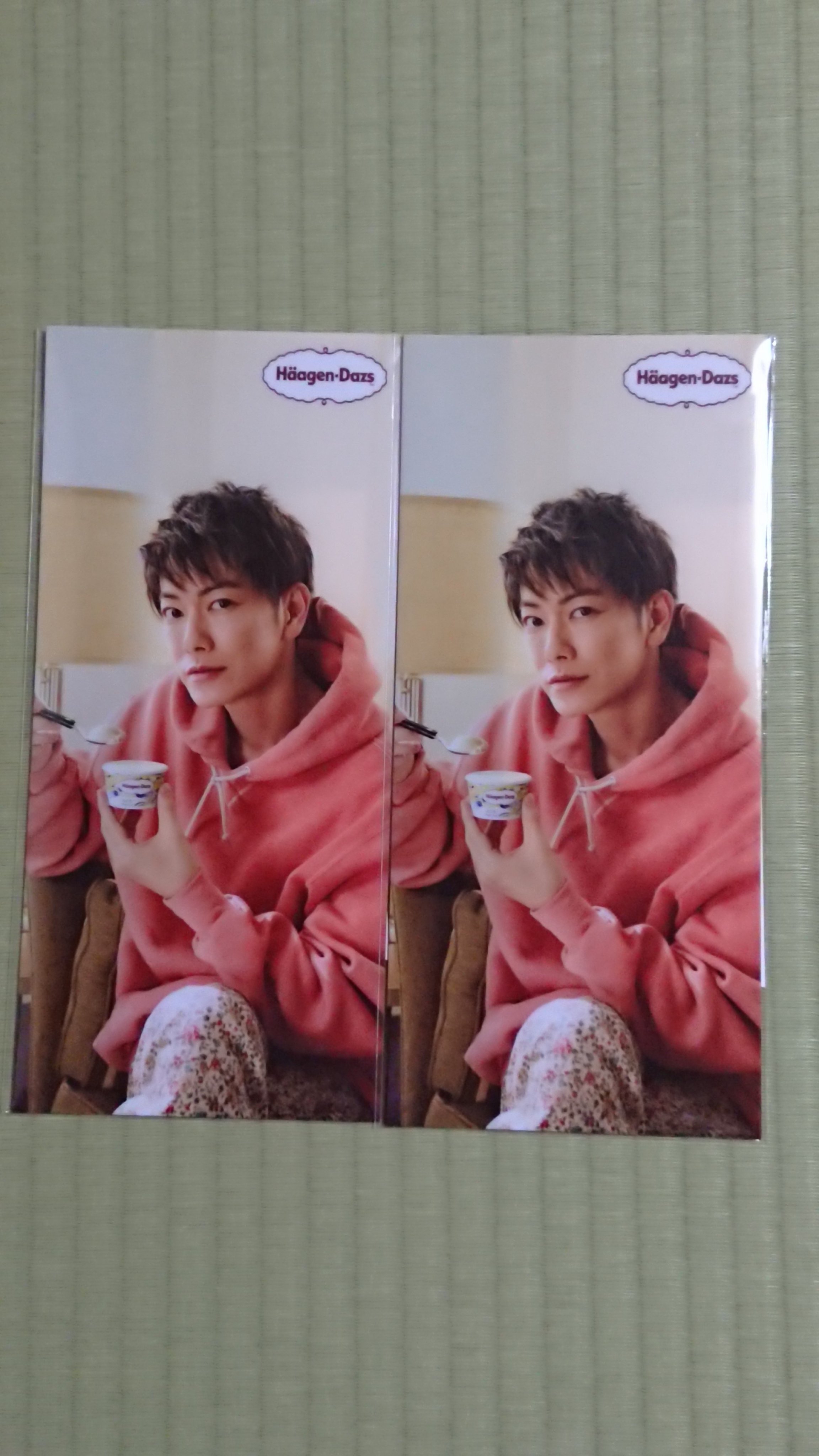 佐藤健 ハーゲンダッツ 販促POP