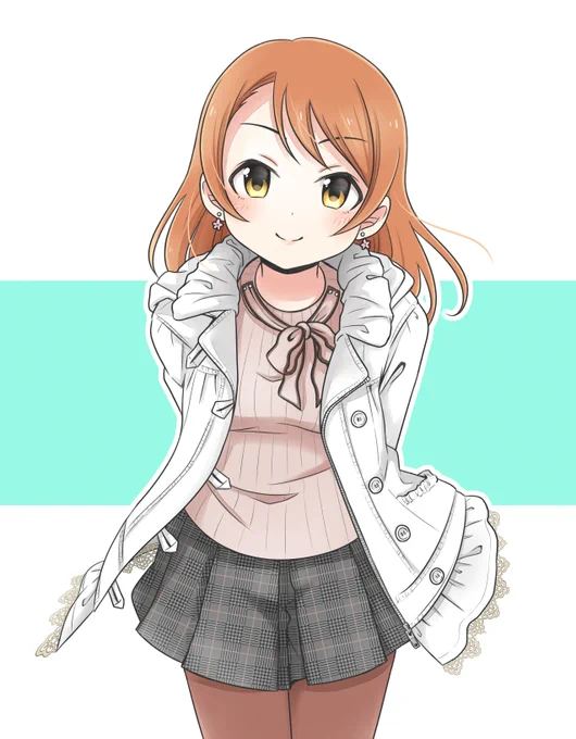⑬北条加蓮
スプリングコートです
#リプ来たキャラに自分の私服を着せる 