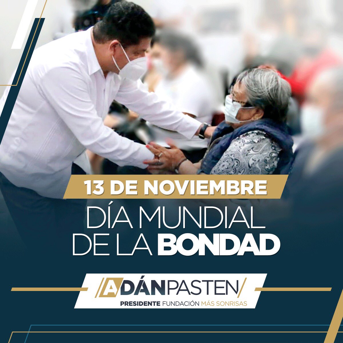 pasten_adan's tweet photo. Buenos días, hoy se celebra el “Día Mundial de la Bondad”, para reafirmar las buenas acciones de las personas y comunidades, siendo la bondad el elemento esencial que une las divisiones de raza, religión, política y género. https://t.co/5lZA8P3DLm