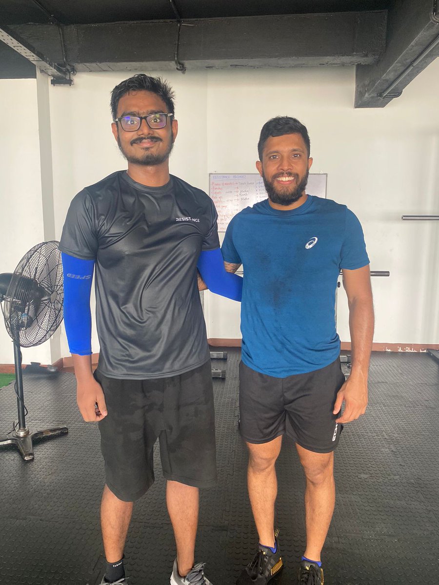 Praveenhariha's tweet photo. Was a dream come true to meet @KusalMendis13 last week. Wishing you all the best brother for your comeback and prove the haters wrong #favcricketer #kusalmendis https://t.co/uJ7dtsIC8s