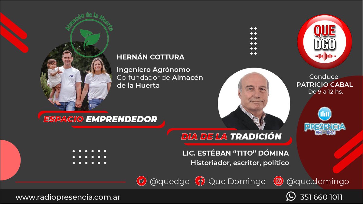 fmpresencia's tweet photo. @quedgo 9 Am ! https://t.co/UBXuTQi6Xt