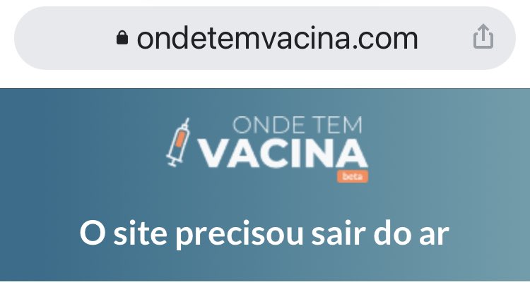 Onde tem Vacina tweet media