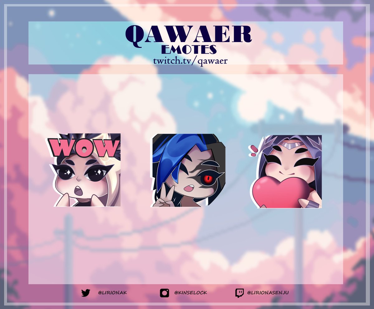 LirionaK's tweet photo. Hi! I'm Liriona ! I make Twitch emotes, badges and panels!

💙Payment via PayPal
💙Delivery time is 10-15 business days

#commissions #twitch #emote #emoteartist #subbadges #commissionsopen #twitchpartner #twitchstreamer #twitchemotes #TwitchEmoteArtist #emotes #digitalart #art https://t.co/IXe8tQLYd9