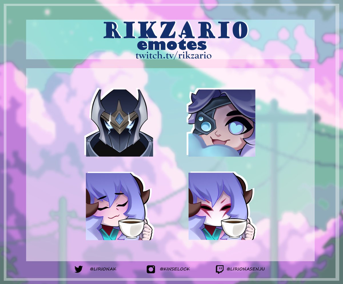 LirionaK's tweet photo. Hi! I'm Liriona ! I make Twitch emotes, badges and panels!

💙Payment via PayPal
💙Delivery time is 10-15 business days

#commissions #twitch #emote #emoteartist #subbadges #commissionsopen #twitchpartner #twitchstreamer #twitchemotes #TwitchEmoteArtist #emotes #digitalart #art https://t.co/IXe8tQLYd9