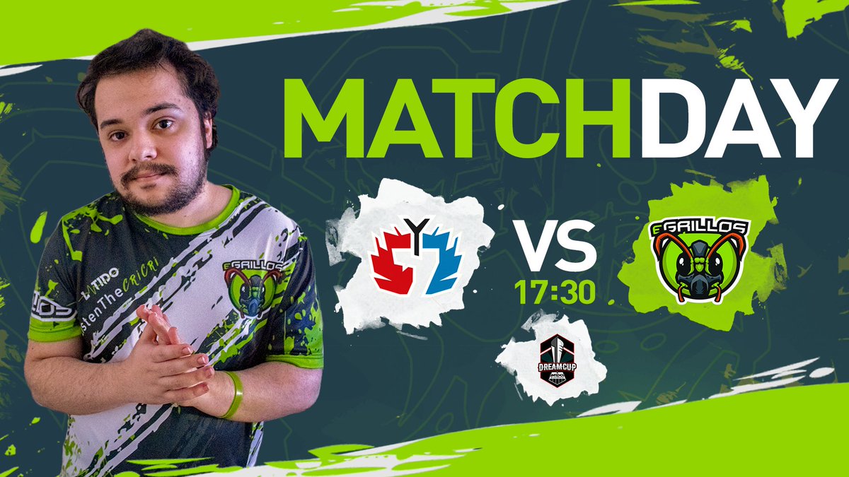 🟢MATCH DAY🟢

¡Hoy vuelve nuestra Squad Z a @DreamcupSFL con una jornada más en la #DiamondSeries!🔥

🆚 <a href="/Y7Esports/">Y7 eSports</a> 
🕔 17:30
📺 twitch.tv/mjgs17 
 
#ListenTheCriCri💚🦗