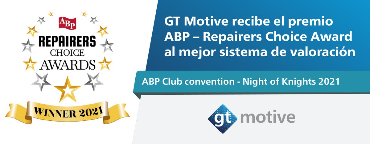 GtMotive's tweet photo. 👨🏽🔧🚘🇬🇧¡Los talleres británicos eligen @GTMotive! #GTEstimate y #GTGlobal, distinguidos como los mejores software de valoración y plataforma de comunicación, por el ABP Club del Reino Unido.
👉🏽 https://t.co/Ns3uotlwYB https://t.co/mDHbsyGsYa