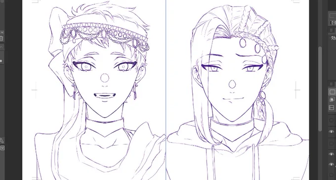 下書き2おわ
明日ペン入れ 
