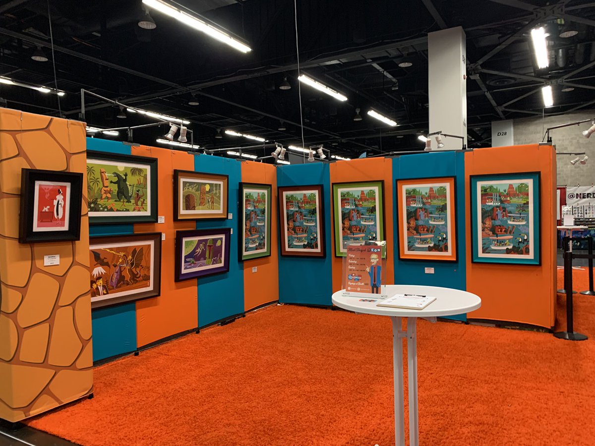 ElenaGReports's tweet photo. @DesignerCon is back this year in-person at the Anaheim Convention Center. It’s the first event at the convention center since COVID. Pop culture enthusiasts can enjoy unique art/design pieces and meet their favorite artists. @ABC7 https://t.co/ryumtG4oq4