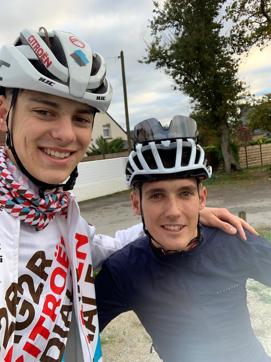 Reprise de l'entrainement aujourd'hui pour <a href="/maxicushway/">cushway maximilian</a> en compagnie de son coach breton <a href="/Yann_Hole/">Yann</a> du côté de #vannes