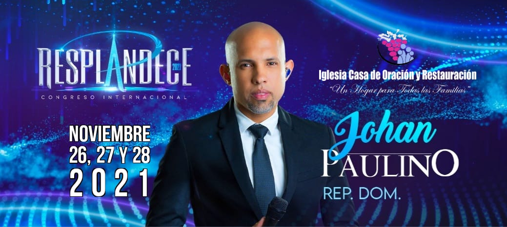 JannyTurbi's tweet photo. #resplandece2021RD 
Estará con nosotros El Salmista Johan Paulino.  Acompáñanos! https://t.co/QanJfuWvFg