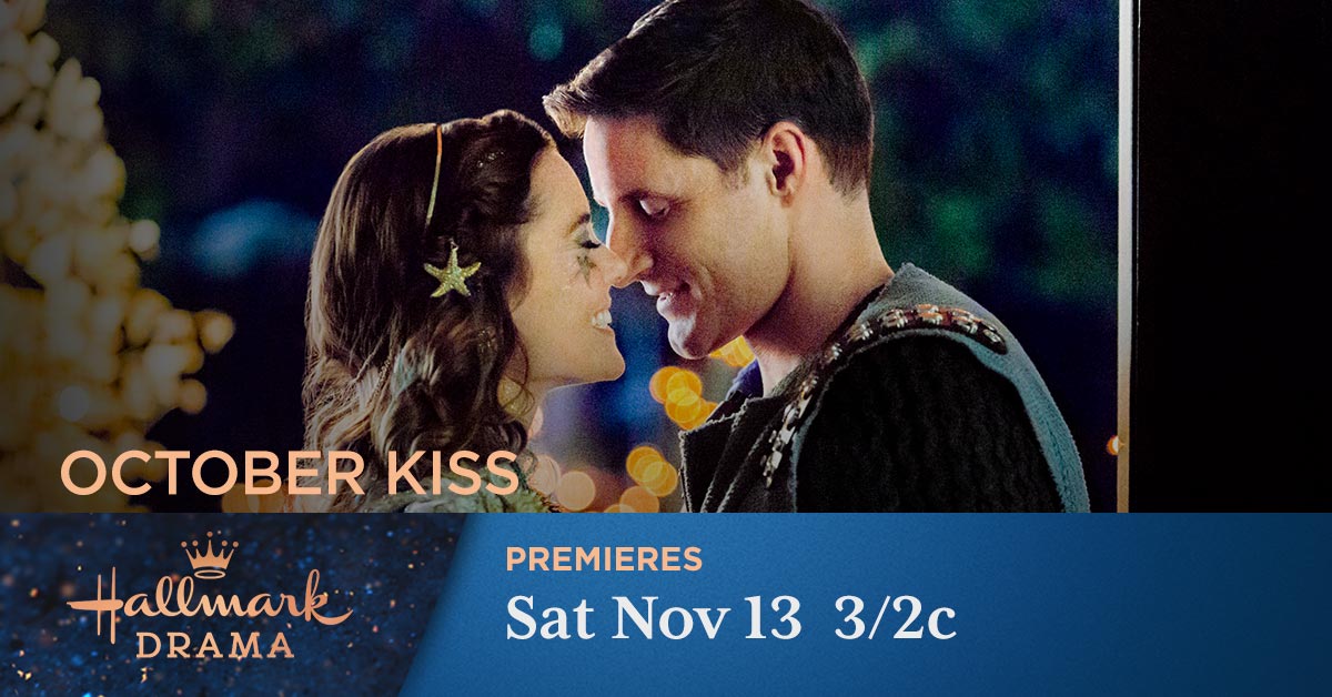 Hallmark_Family's tweet image. The #FallHarvest movie marathon airing for the first time on @HallmarkDrama continues! Tune in at 3/2c to watch #OctoberKiss starring @imthesmash &amp;amp; #SamJaeger, followed by #FollowMeToDaisyHills and #ACountryWedding!