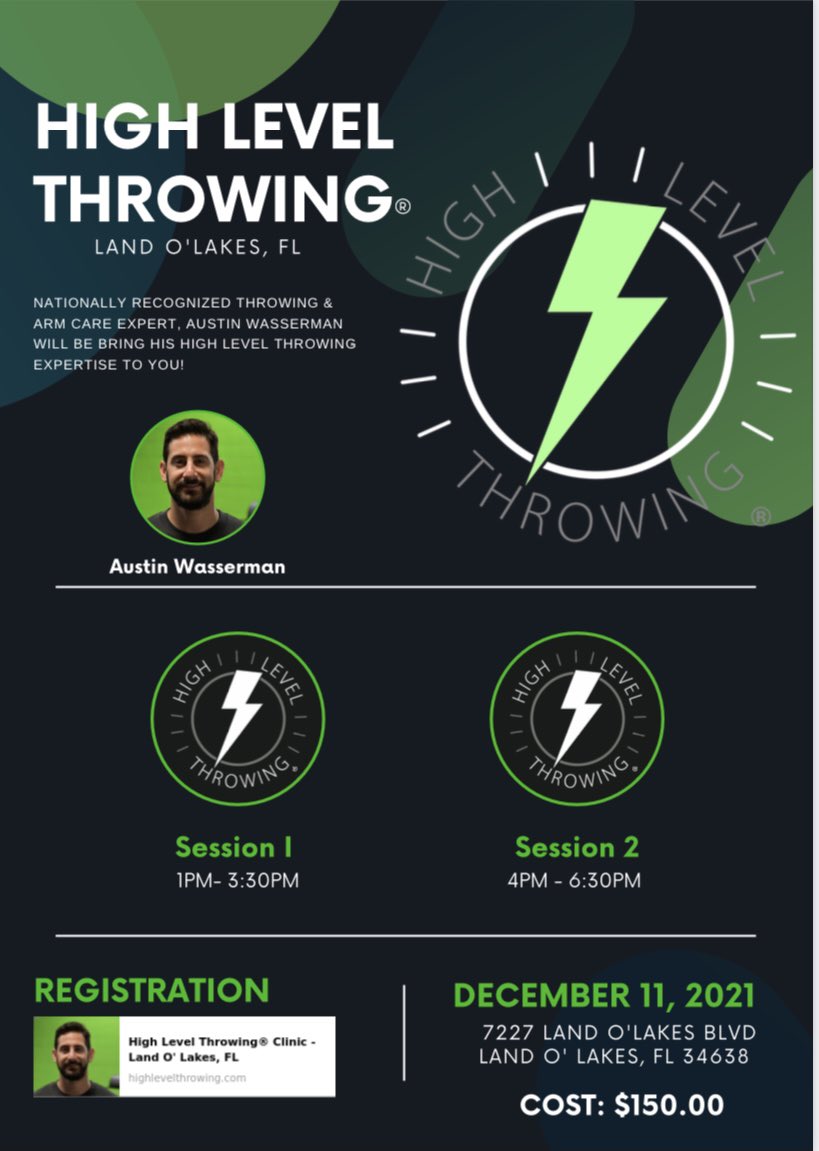 fastpitch_pro's tweet photo. 🚨EVENT 🚨: JOINING THE FPS COMBINE CLINIC EVENT! @Wass_Strength, HIGH LEVEL THROWING! Reserve your spot today! 💪🔥#showngo @GameKastlive
🗓 December 11, SATURDAY
📍Land O Lakes HS, Tampa, FL
⏰ 9AM - 6:30PM
🔗 https://t.co/dmBQ3pvALQ https://t.co/MCH1VVI84V