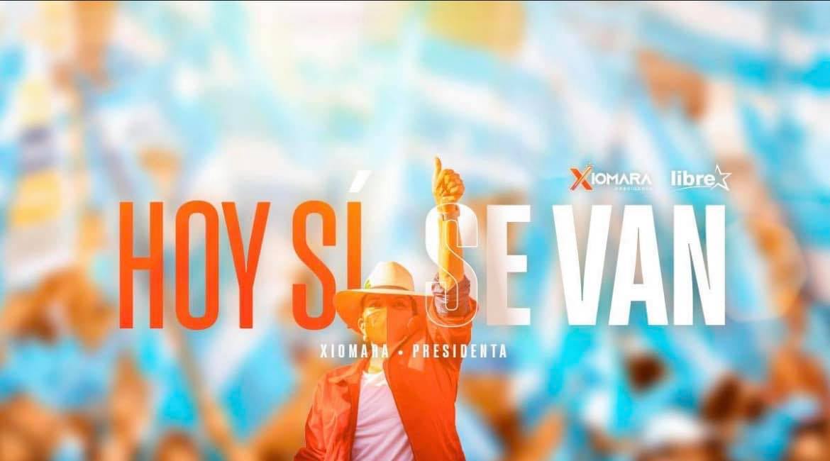 PartidoLibre's tweet photo. #HoySiSeVan 🇸🇴👋🏼 #XiomaraPresidenta 🇭🇳❤️ https://t.co/MzPOKLByjH
