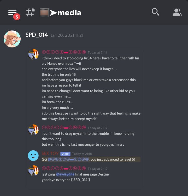 MinorsInRR34's tweet photo. @ImTheBlondeFuta @SPD_014 @OranesF yes, he said that he was 15 back in January https://t.co/JGJLl6BSsA