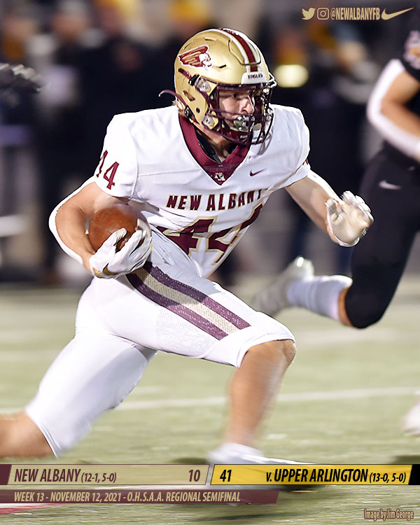 WEEK 13 - So very proud of this program and the progress we've made. Not the end that we wanted but like always we will learn from this game and be back. #FINISH